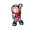 Sakura - Naruto: Shinobi no Sato no Jintori Kassen (JPN)