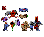 Enemies - Ghosts 'n Goblins