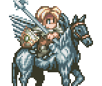 Cress on Pegasus - Tales of Phantasia (JPN)