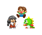 Bubblun, Bubby and Sayo-chan - Pop 'n' Pop