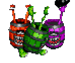 Barrel Kremlings - Donkey Kong Country 3