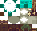 Dwarf Village & Gaia's Navel 1-4 (Interior), Dragon Cave, Potos Cave, Test of Courage - Secret of Mana