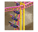 Multi-Dimension Coaster Train - RollerCoaster Tycoon 2