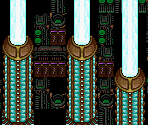 Mana Fortress F4 (Mech Rider's Boss Area, Background A) - Secret of Mana