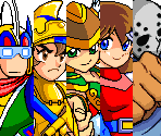 Character Portraits - Namco Super Heroes