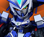 Gundam Astray Blue Frame Second L Lohengrin Launcher - SD Gundam G Generation Cross Rays