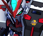 Gundam Astray Red Frame Flight Unit - SD Gundam G Generation Cross Rays