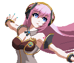 Luka Megurine - Dengeki Bunko Crossing Void