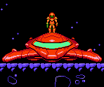 Samus's Gunship (Zero Mission, NES-Style) - Metroid Customs