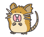 #020 Raticate - Pokémon Smile