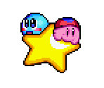 Ball Kirby and Bubbles (Kirby Super Star-Style) - Kirby Customs