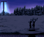 Snowy Park (Night) (Kaori) - Eternal Fighter Zero