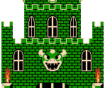 Bowser's Castle (Super Mario Bros. NES-Style) - Mario Customs