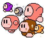 Waddle Dees (Expanded, Kirby's Adventure-Style) - Kirby Customs