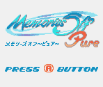 Character Intros & Title Screen - Memories Off ~Pure~ (JPN)