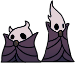 Distant Village NPCs - Hollow Knight