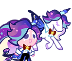 Cream Unicorn Cookie (Nebula Butterfly) - Cookie Run: OvenBreak