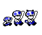 Toad (Super Mario Bros 3 MS DOS-Style) - Mario Customs