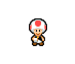 Toad Waiter - Mario & Luigi: Bowser's Inside Story