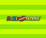 Wii Menu Icon and Banner - New Play Control! Mario Power Tennis