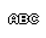 Font - Bubble Bobble (J2ME)