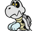 Dry Bones - Paper Mario: The Origami King