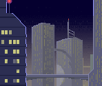 City (Night) - Cyberpunk: The Arasakas Plot (J2ME)