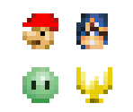 Stock Icons - Super Smash Bros.
