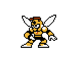 Hornet Man (Concept Art, NES-Style) - Mega Man Customs
