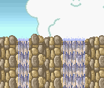 Looping Waterfalls - Super Mario All-Stars: Super Mario Bros. & The Lost Levels