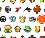 Bottom Screen Icons - Mario Kart 7