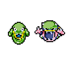 #088 Grimer & #089 Muk (Alolan, PMD-Style) - Pokémon Generation 1 Customs