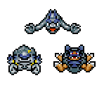 #074 Geodude, #075 Graveler & #076 Golem (Alolan, PMD-Style) - Pokémon Generation 1 Customs