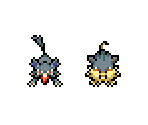 #019 Rattata & #020 Raticate (Alolan, PMD-Style) - Pokémon Generation 1 Customs
