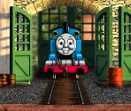 Sheds Menu - Thomas & The Magic Railroad: Print Studio