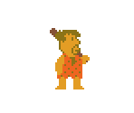 Fred Flintstone (Super Mario Bros. 1 NES-Style) - The Flintstones Customs