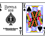 Playing Cards (DOS Version) - Bicycle Solitaire / Bicycle Poker