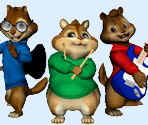 Wii Menu Icon and Banner - Alvin and the Chipmunks