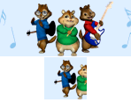 Save Icon and Banner - Alvin and the Chipmunks