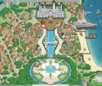 Map Images - Atelier Lydie & Suelle: The Alchemists and the Mysterious Paintings DX