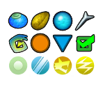 Item Icons - Pokémon Mystery Dungeon: Rescue Team DX