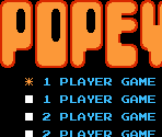 Title Screen - Popeye