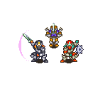 Dark Ninja, Dark Stalker & Master Ninja - Secret of Mana