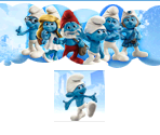 Save Icon and Banner - The Smurfs: Dance Party