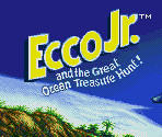Title Screen - Ecco Jr. and the Great Ocean Treasure Hunt!