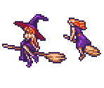Witch and Witch Student - Castlevania: Aria of Sorrow
