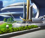 Backgrounds (1/3) - If My Heart Had Wings / Kono Oozora ni, Tsubasa o Hirogete