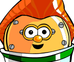 Robot Peach - VeggieTales: Veggie Carnival