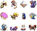 Enemies - Sonic 3: Fighter Sonic (Bootleg)
