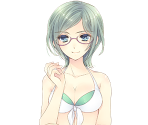 Swimwear - Nurse Love Addiction / Hakuisei Aijou Izonshou